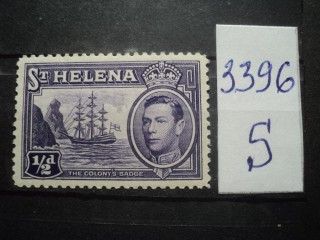 Фото марки Святая Елена 1938г **