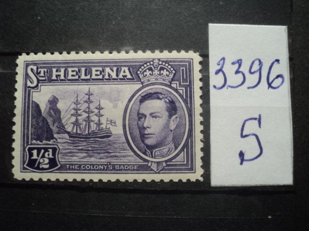 Фото марки Святая Елена 1938г **