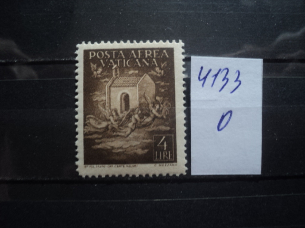 Фото марки Ватикан 1947г **