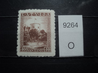 Фото марки Германская оккупация Латвии 1941г **