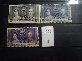 Фото марки Брит. Соломоновы острова 1937г *