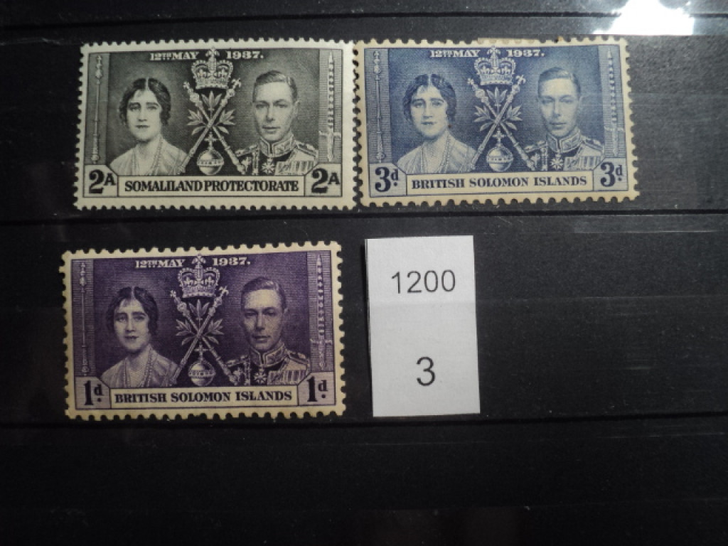 Фото марки Брит. Соломоновы острова 1937г *