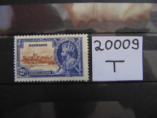 Фото марки Британский Барбадос 1935г *