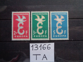 Фото марки Люксембург серия 1958г **