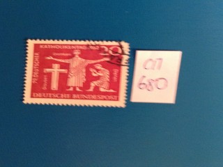 Фото марки Германия 1962г