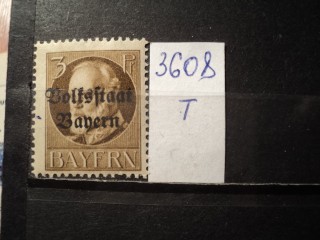Фото марки Герман. Бавария 1919г *