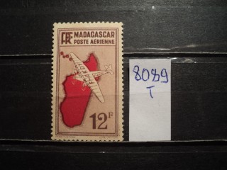 Фото марки Франц. Мадагаскар 1935г **