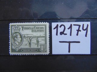 Фото марки Британские Теркс и Кайкос 1938г **