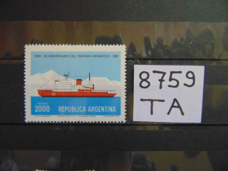 Фото марки Аргентина 1981г **