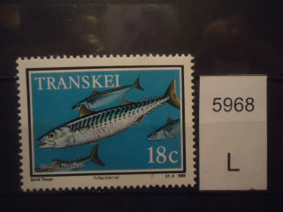 Фото марки Южноафриканский Транскей 1989г **