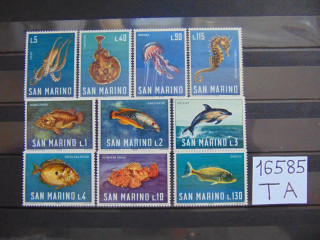 Фото марки Сан Марино серия 1966г **