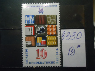 Фото марки ГДР 1969г **