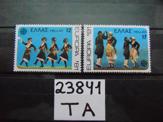 Фото марки Греция серия 1981г **