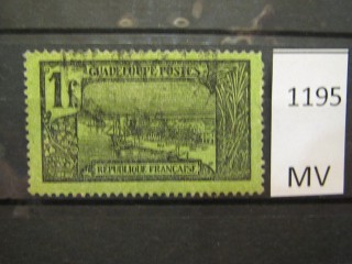 Фото марки Франц. Гваделупа 1905г