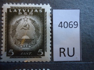 Фото марки Латвия 1940г **