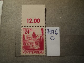 Фото марки Германия Вюртемберг 1947г **