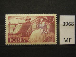 Фото марки Польша 1956г *