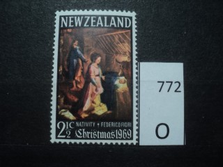 Фото марки Новая Зеландия 1969г *