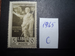 Фото марки Ливия 1938г *