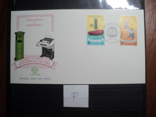 Фото марки Брит. Герсей 1979г конверт FDC
