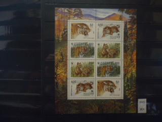 Фото марки Россия 1995г малый лист **