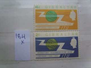 Фото марки Гибралтар серия 1965г *