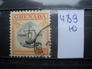 Фото марки Брит. Гренада 1953г