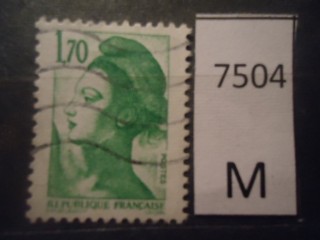 Фото марки Франция 1984г