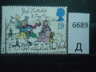 Фото марки Великобритания 1993г
