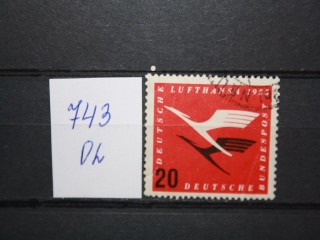 Фото марки Германия 1955г