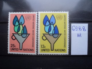 Фото марки ООН (США) серия 1977г **