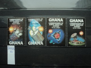 Фото марки Гана серия **