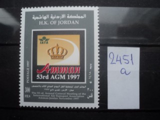 Фото марки Иордания **