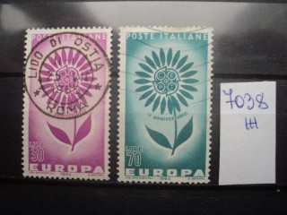 Фото марки Италия серия 1964г
