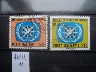 Фото марки Италия серия 1967г