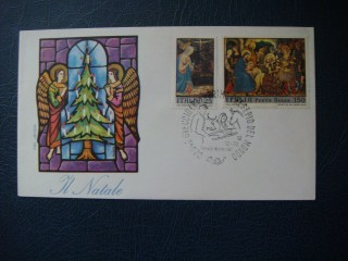 Фото марки Италия конверт 1970г FDC **