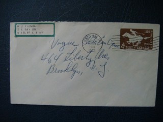 Фото марки США конверт 1961г FDC