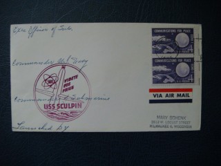 Фото марки США конверт 1959г (первый день гашения) **