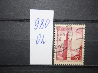 Фото марки Марокко 1955г