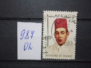 Фото марки Марокко 1968г