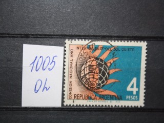Фото марки Аргентина 1965г
