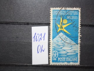Фото марки Италия 1958г