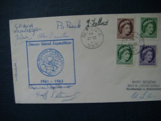Фото марки Канада конверт 1963г (первый день гашения) **
