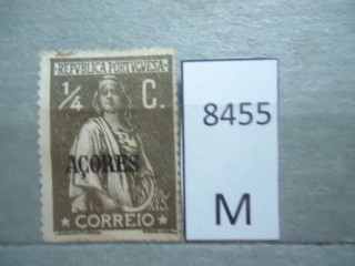 Фото марки Португальские Азоры 1912г *