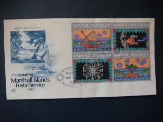 Фото марки Маршаловы острова конверт **