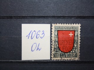 Фото марки Швейцария 1920г