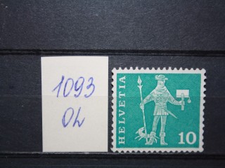 Фото марки Швейцария 1960г *