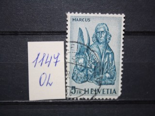 Фото марки Швейцария 1961г