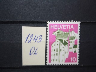 Фото марки Швейцария 1973г *