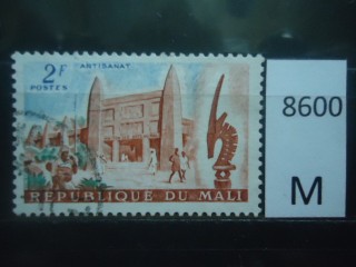 Фото марки Французская Мали 1961г